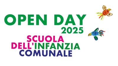 Open day Scuole dell'infanzia comunali 2025